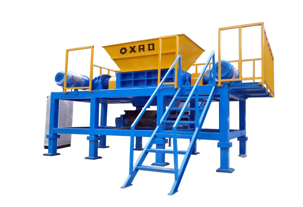XRD60 two shaft industrial shredder machine